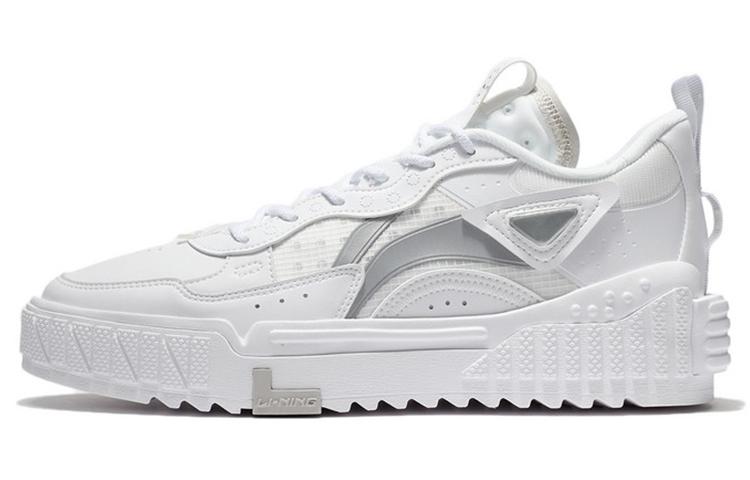 Li Ning Новое Путешествие Низкие Скейт-Ботинки Мужские Белые AGCS169-1 40