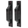 Sliding Door Handle Aluminum Alloy Punchless Minimalist Modern Door Pull Handle for Barn Cabinet Closet Door Drawer