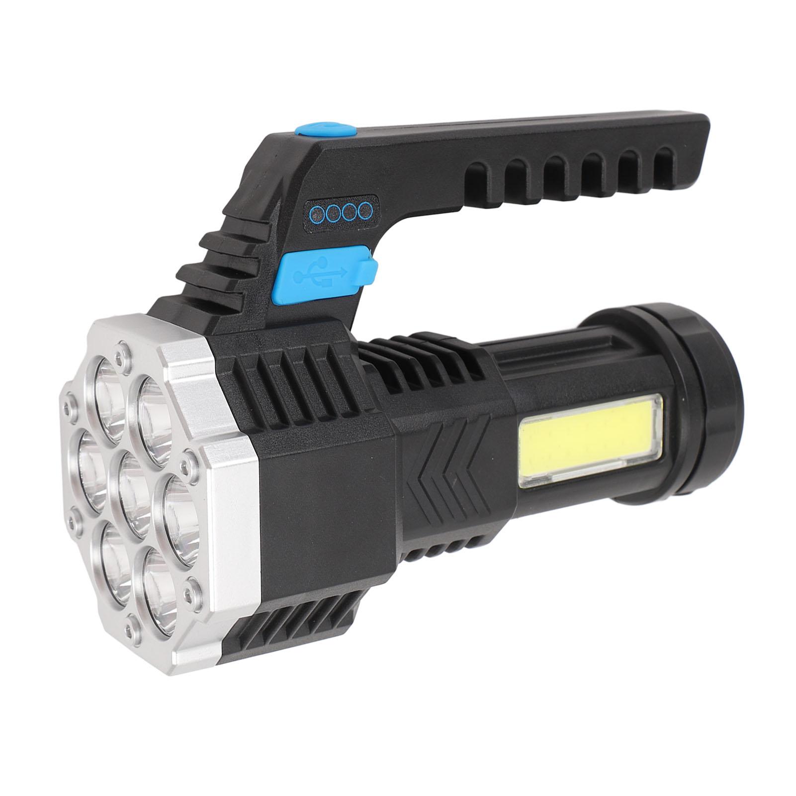 

Ручной фонарик-прожектор USB перезаряжаемый многофункциональный фонарик прожектор с питанием