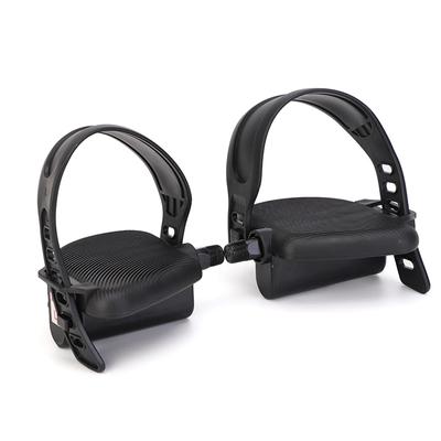 Replacing Exercise Bike Exercise Bike Fitness Bike Replacement Left and Right with Adjustable Straps [For Pedals] Lifactlab. Pedals, Parts, 9/16 Inch,