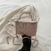 Fashion diamond chain small bag women's new high-end bright diamond box bag foreign style one shoulder messenger bag tide