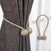 2PCS Magnetic Ball Curtain Tiebacks Tie Rope Accessory Rods Accessoires Backs Holdbacks Buckle Clips Hook Holder Home Decor 2025