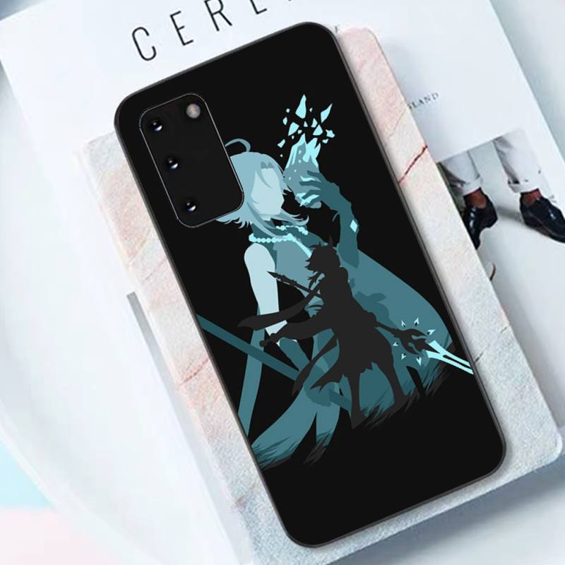 Genshin Impact Kazuha Zhongli Hutao Xiao Pouzdro na telefon pro Samsung S10 21 20 9 8 plus lite S20 UlTRA 7edge