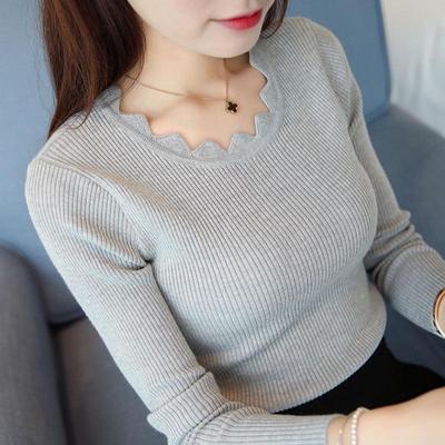 Herbst Winter Frauen Gestrickte Pullover Pullover Schlank Langarm Schmetterling Neck Jumper Pullover Weibliche