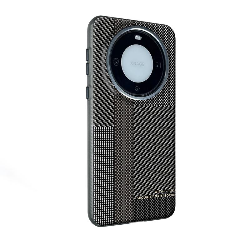 Carbon Fiber Style Case For Huawei Mate 70 Pro and Mate 70 Shockproof Strong Magnetic Magsafe Matte Anti-Fingerprint Case Cover