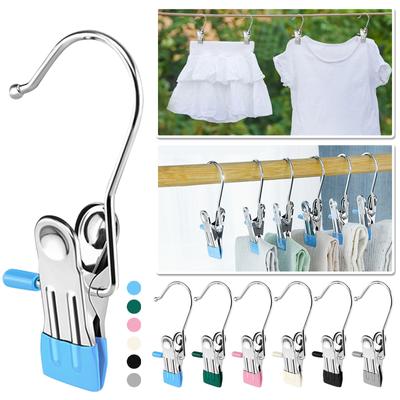 Boot Hanger For Closet, Laundry Hooks With ClipsPortable Multifunctional Hangers Single Clip Space Saving For Jeans, Hats, Tall Boots, Towels