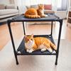 Moisture-Proof Pet Camp Bed Double Layer Cat Sleeping Bed Elevated Pet Bed  Four Seasons