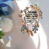1Pc 5D Acrylic DIY Material Kit Dreamer Butterfly Dream Catcher Diamond Painting Door Hanging Wall Hanging