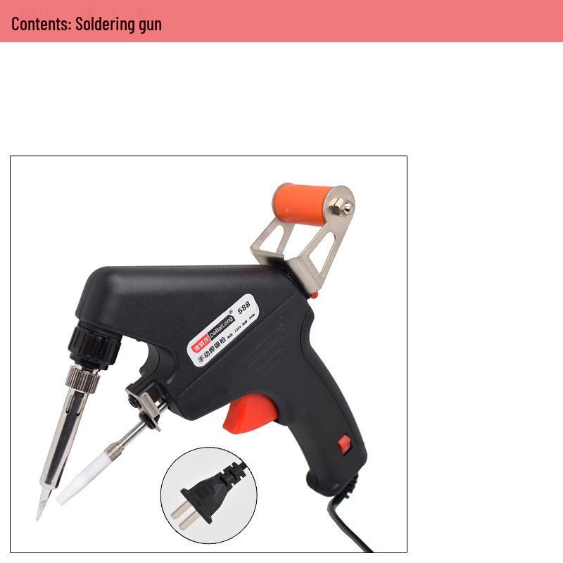 80W Constant Temp Electric Soldering Iron Set for Household Electrical Repair
