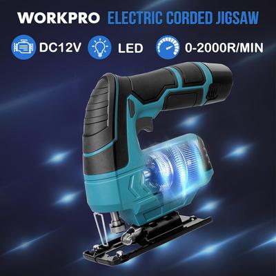 45 Degree Tilt Angle Electric Jigsaw Portable Multi-Function Woodworking Power Tool Small Rechargeable Cutting Machine