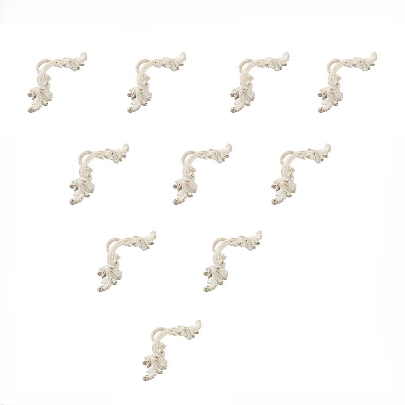 Zinc Alloy Rural Ivory White Cabinet Door Drawer Handle Cabinet Door Closet Kitchen Handle Wardrobe Door Furniture Handle