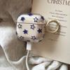 ins transparent blue star Airpods4/3 earphone protective case case 2pro second and third generation new model suitable for Apple wireless bluetooth