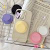 Silicone World Magnetic Folding Mobile Phone Grip Holder Socket Support for Magsafe Ring Finger Expanding Stand Portable Bracket