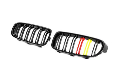 M-Look Nostrils (German Color) for BMW 3 Series F-30/31/34 2012-2019