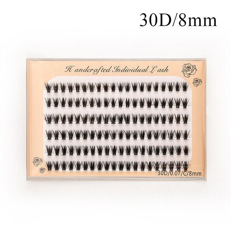 120 Bundles Eyelash Extension Faux Mink Eyelashes Individual Cluster Eye Lashes