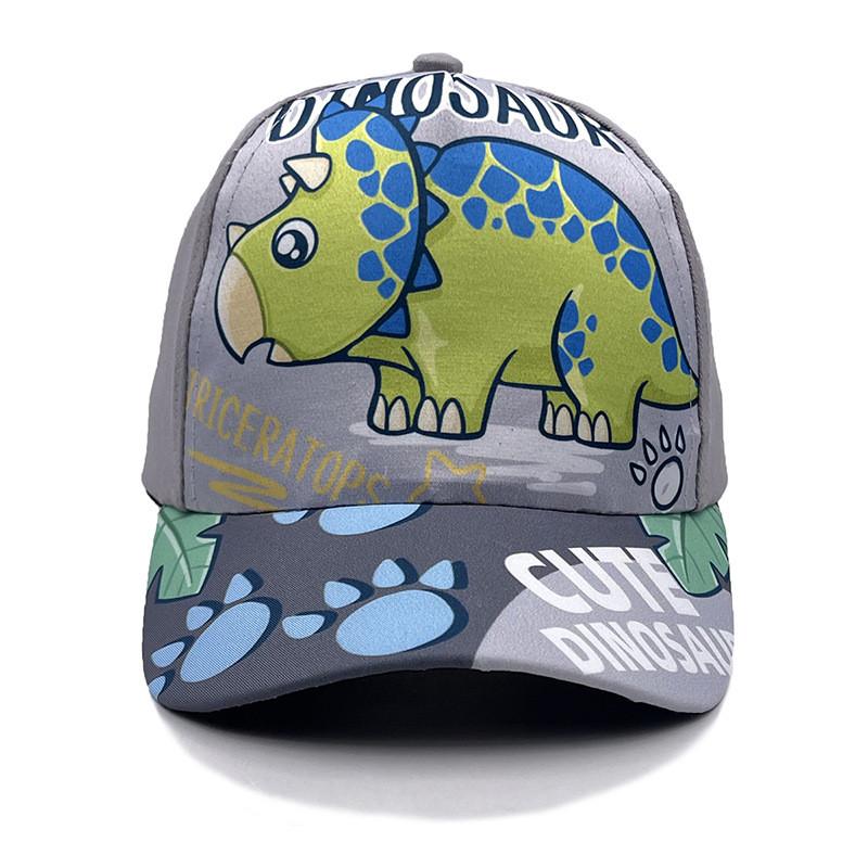 Dinosaur Cartoon Kids Baseball Cap With Sun Protection For Summer Play And Outdoor Activities