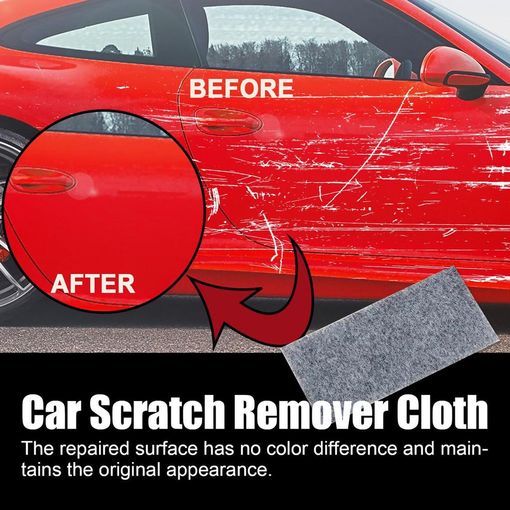 Car Scratch Repair Cloth 12-pieces Reusable Paint Repair Nanowipe Nano Cloth Scratch Remover For Trailer RV Truck Automotive