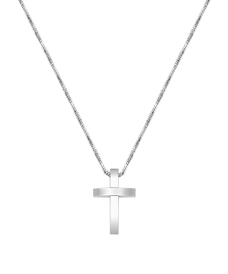 Blancier Bm261N1260 Daily Cross Mini Pendant Men'S & Women'S Necklace