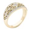 Charm Female White Cubic Zirconia Stone Engagement Ring Golden Color Wedding Bands Jewelry For Women Party Gifts