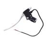 1 Pair Aluminum Alloy Electric Brake Handle Cable 28cm Inner 22mm E Bike Brake Lever Black/Silver Lightweight