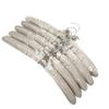 Satin Padded Clothes Hanger Silk Wrapped Coat Jacket Rack Shop Display Hanger