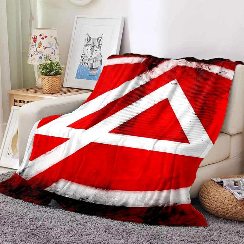 HOT L-Linkin Park Rock Band Classic Soft Plush Blanket,Flannel Throw Blanket for Living Room Bedroom Picnic Bed Sofa Cover