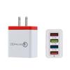 4-Port USB Mobile Charger 5V/3A, US & EU Standard, Smart Multi-Device Charging Adapter