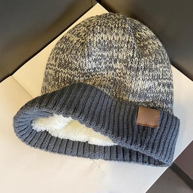 Pullover Cuff Head Cover Stretchy for Outdoor Sports Warm Hat Stretchy Elastic Headgear Hat for Winter