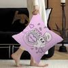 E-Esther Bunny Cartoon Cushion Cover Decorative Pillow Sofa Home Decor Case Pillow Cases
