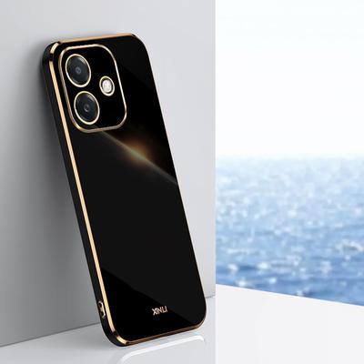Custodia per telefono quadrata placcata di lusso per OPPO A40 A40M A3 A3X Custodia per telefono antiurto in silicone morbido per OPPO K12X A80 A60 A3 Pro