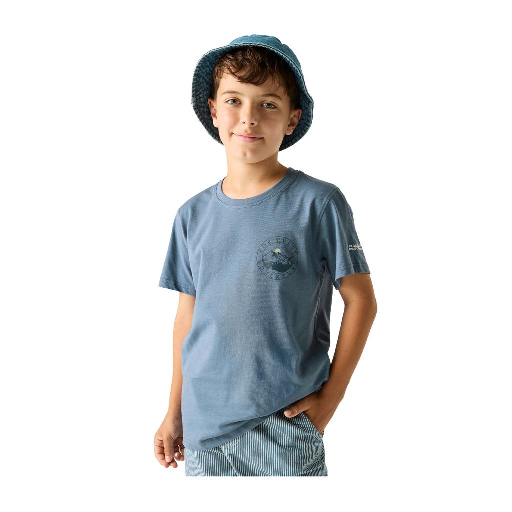 Regatta Childrens/Kids Bosley For Every Adventure Moon Mountain T-Shirt