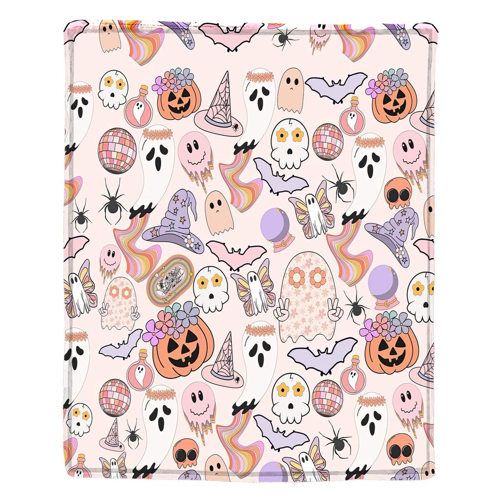 Halloweenská deka s potiskem