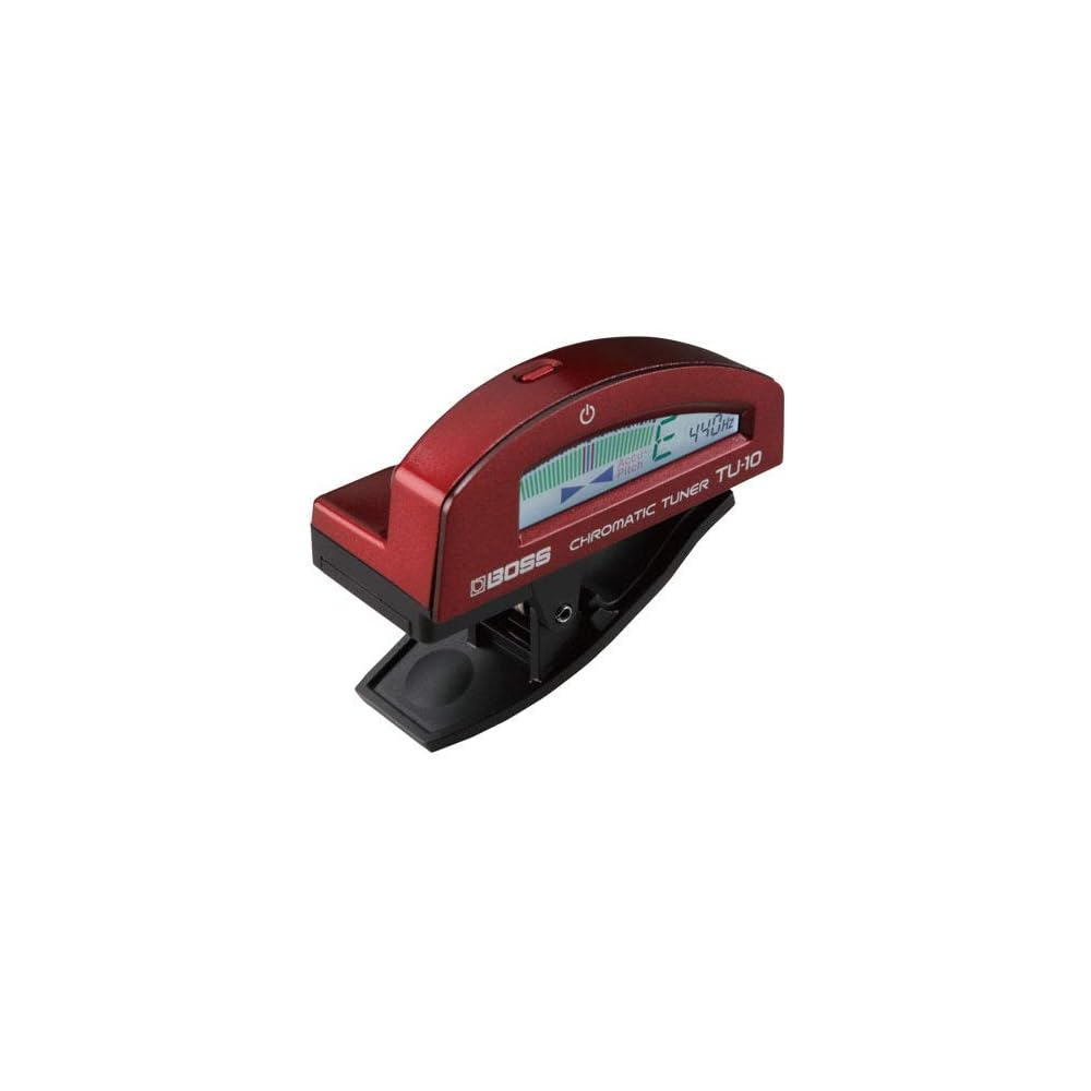 BOSS TU-10 Clip-On Chromatic Tuner Red