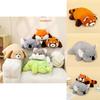 Plush Raccoon Koala Pillow Toy With Soft Fabric For Kid Comfort And Napping