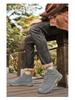 Men's Retro High-Top Work Boots: Dirt-Resistant, Lightweight, and Durable for Autumn/Winter Outdoor Activities.