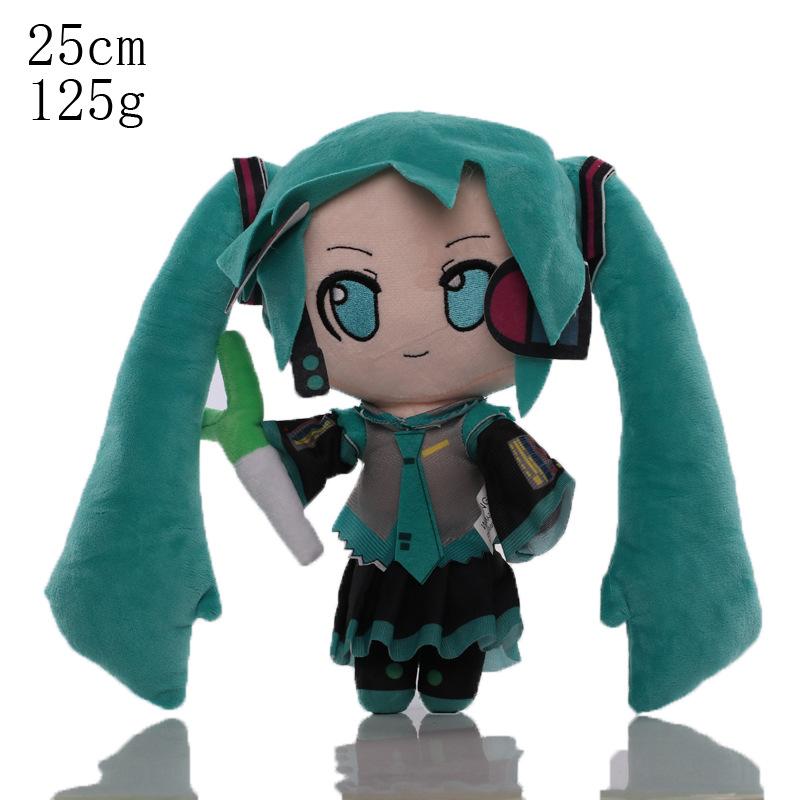 

Кукла Хацунэ Фуфу Периферийная Подушка Кукла Классическая Хацунэ То Мягкая Игрушка Кукла as shown