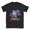 Men T-Shirts Game Mega Robot Man Casual Pure Cotton Tee Shirt Short Sleeve  T Shirt Round Collar Tops Summer