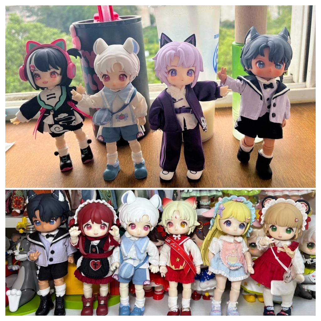 Originele Nagi 2 3 Studie Reis Notities Uitwisselings Student Serie Bjd Pop Verrassing Blind Box Actie Figuur Model Speelgoed Kinderen Mysterie Cadeau