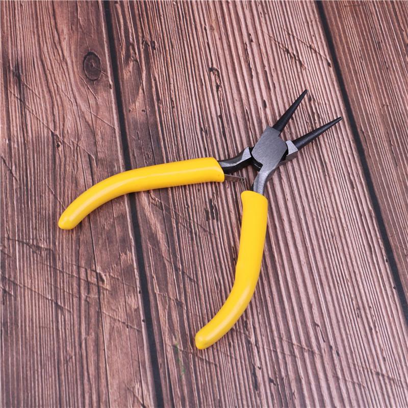 Mini Round Nose Pliers 5 "Pointed Nose Pliers Oblique Nose Pliers Jewelry Hand Pliers