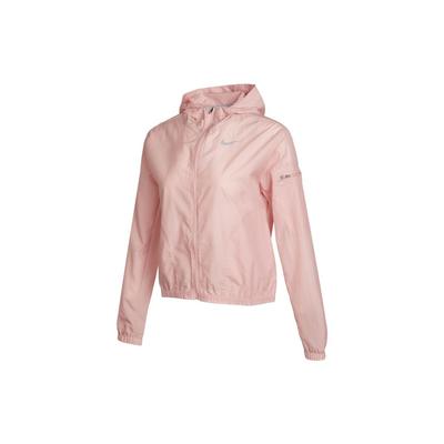 Lässige Sport-Windjacke mit Kapuze Damenjacken Pink CZ9541-630
