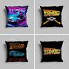 Pillow Case Luxurious Home Office, Sofa Decorative Multi Sized Car Seat Cushions, Pillowcases B-Back To The Future