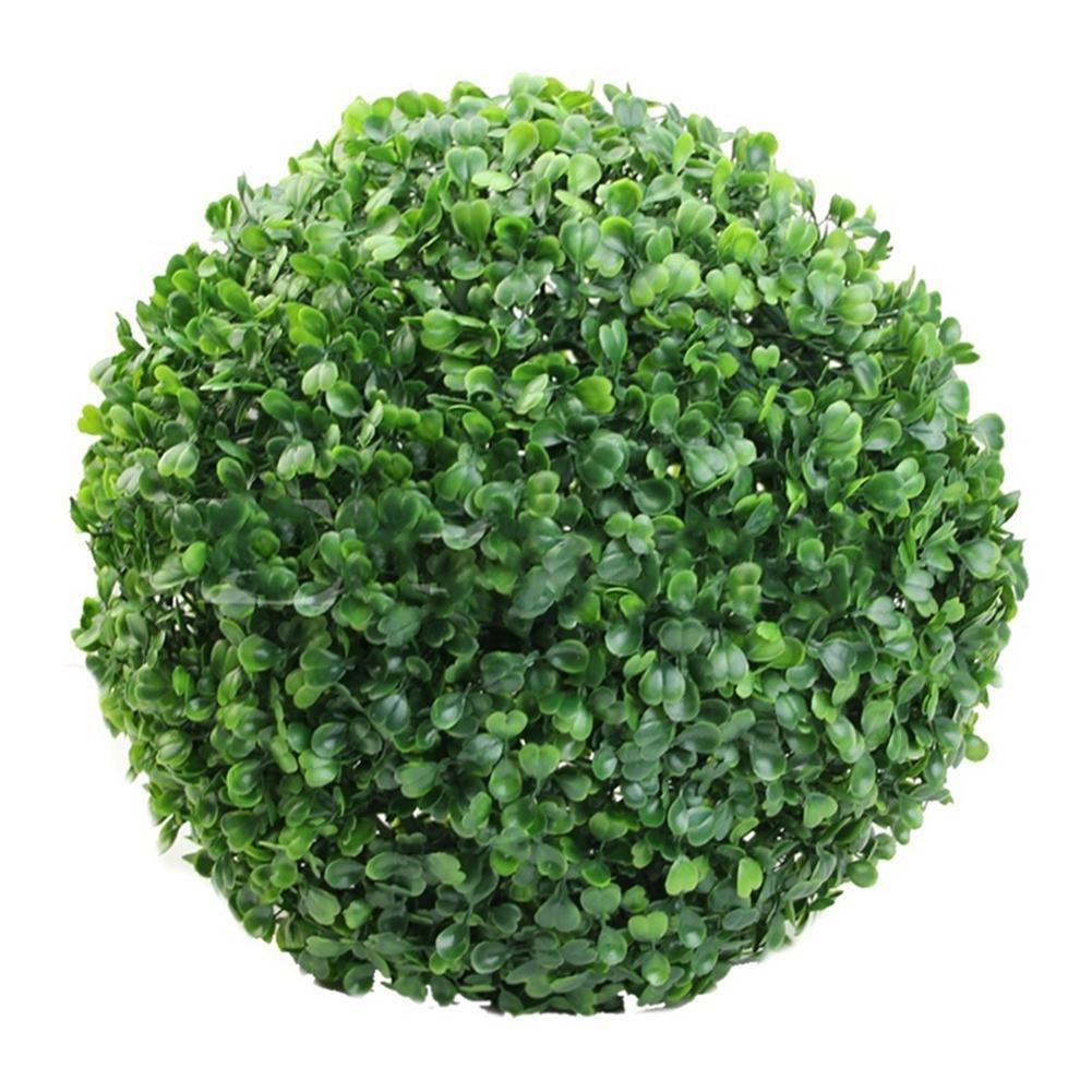 Artificial Plant Topiary Balls Wedding Home Garden Decor Green Plastic Plant Grass Balls