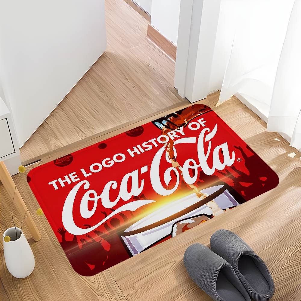 C-COCA-COLAS Kitchen Mat Cheaper Anti-slip Modern Living Room Balcony Printed Modern Home Decor