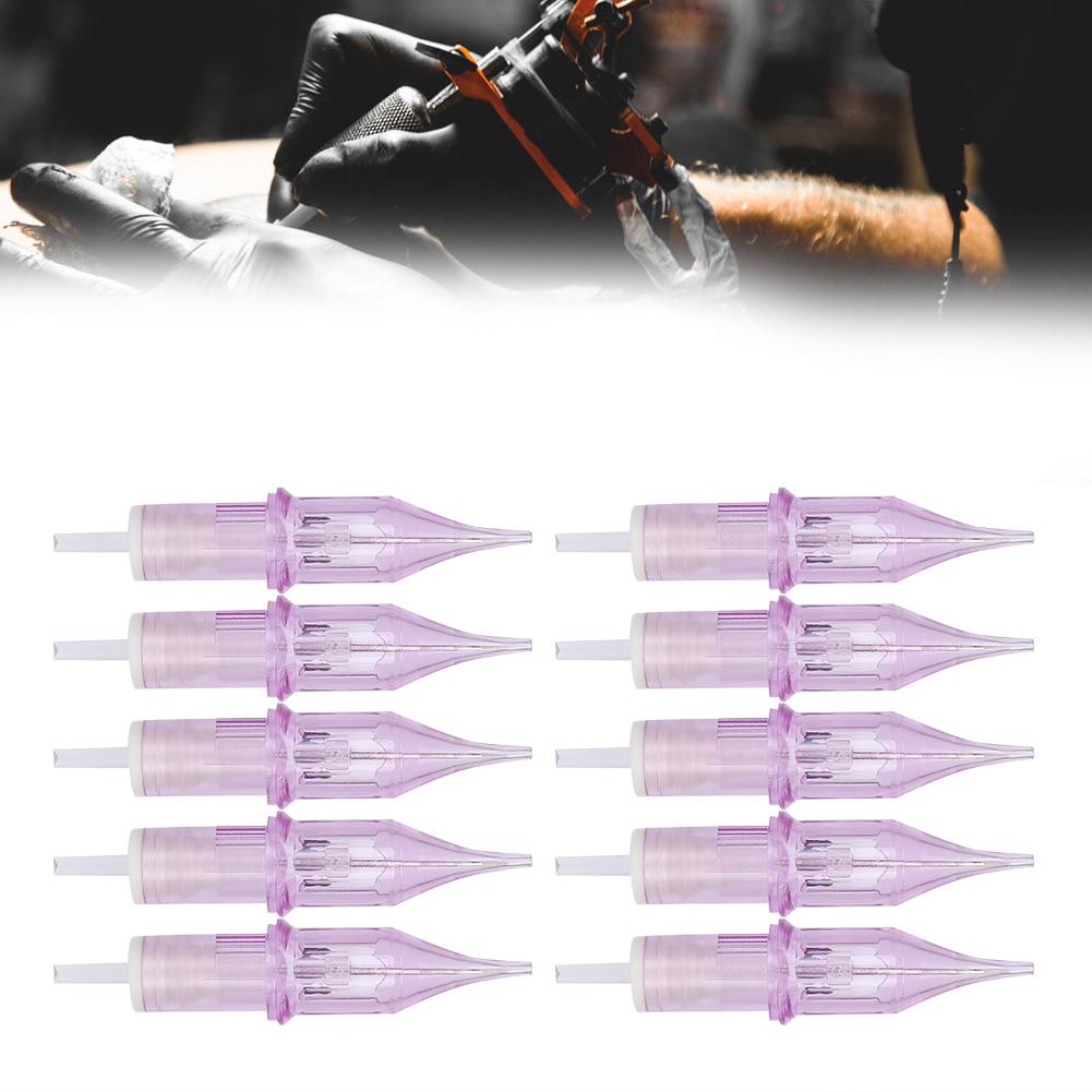 10pcs   Box Disposable Tattoo Needle Tattoo Machine Pen Cartridge Needle Accessory