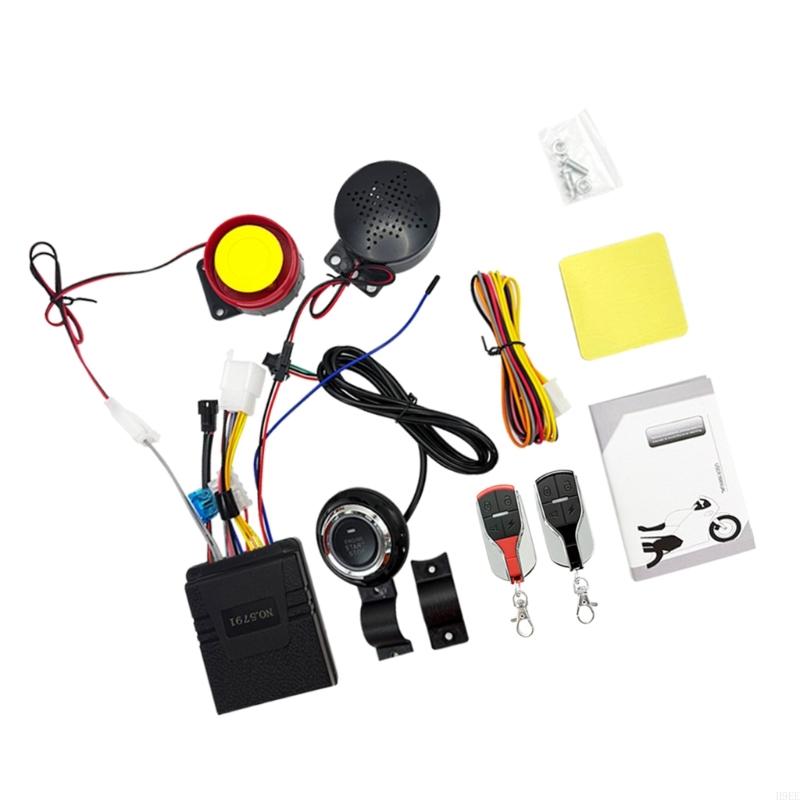 Advanced Anti Theft Motorcycle Alarm Universal Security Device High Sensitivity Waterproof Construction H9EE