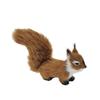 Simulated Plush Squirrels Stuffed Plush Figure Artificial Fake Animal Tree Ornaments Lovely Accent for Home Display