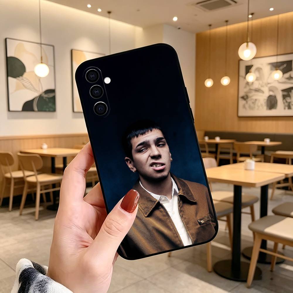 Rapper Singer Milo J 111  Phone Case For Samsung Galaxy A73,A72,A71,A70,A53,A52,A51,Others Soft Black Cover