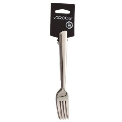 Dessert Forks Set Arcos Tuscany 574500 One-piece In 18/10 Stainless Steel, 3 Pieces and 18 Cm Sheet In Display Case.