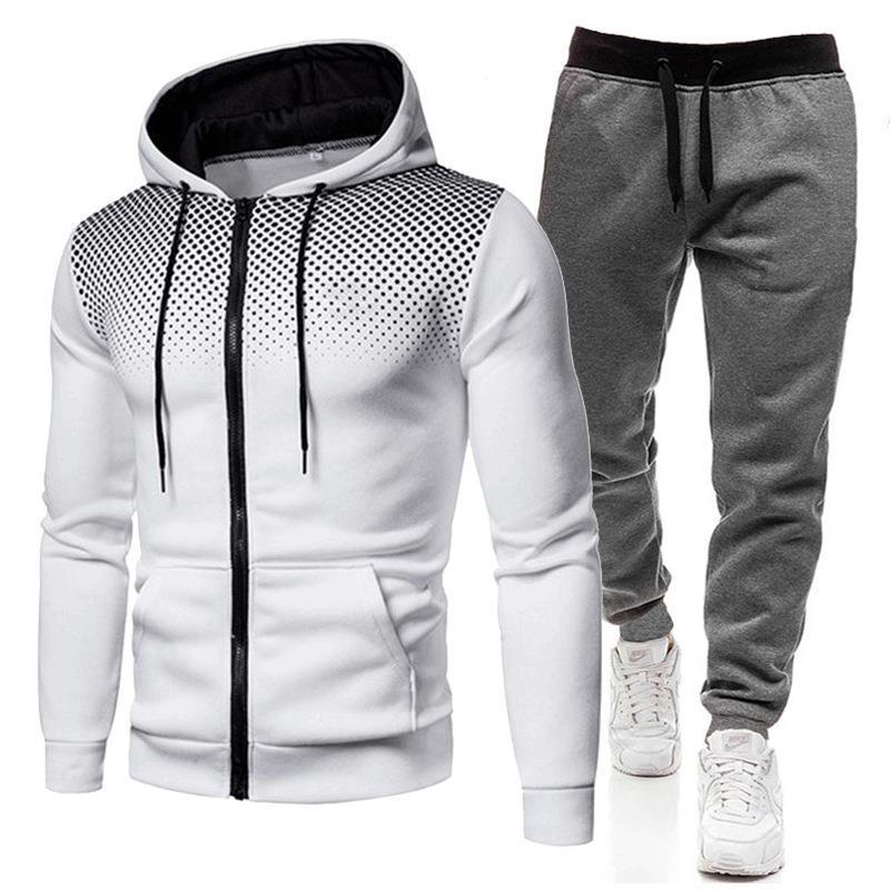 Unisex 3D Digital Print Fleece Hoodie & Sweatpants Set 2023