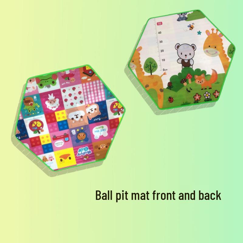 Extra Large 3-in-1 Kids' Tent with Crawl Tunnel and Basketball Pool (Indoor, Foldable)